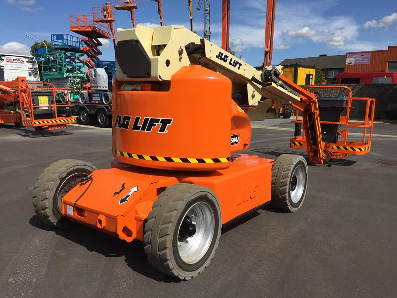 JLG E450AJ Electric Narrow Articulating Boom Lift - View 2